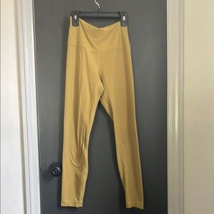lululemon athletica Yellow Leggings